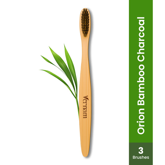 ORION Bamboo Charcoal Toothbrush (Pack of 3)