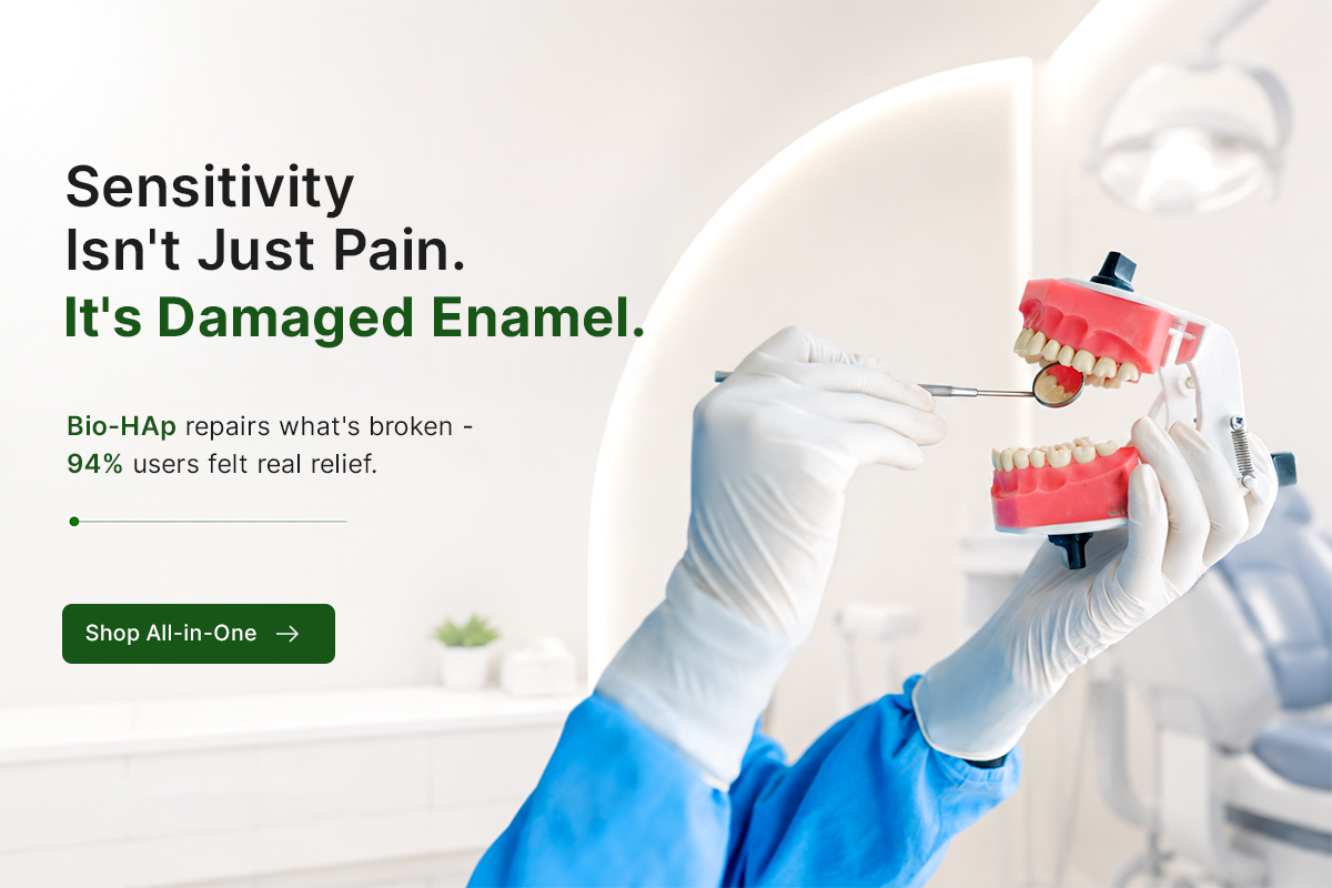 Tooth Sensitivity: Know the Causes, Myths, and Natural Solutions That Actually Work