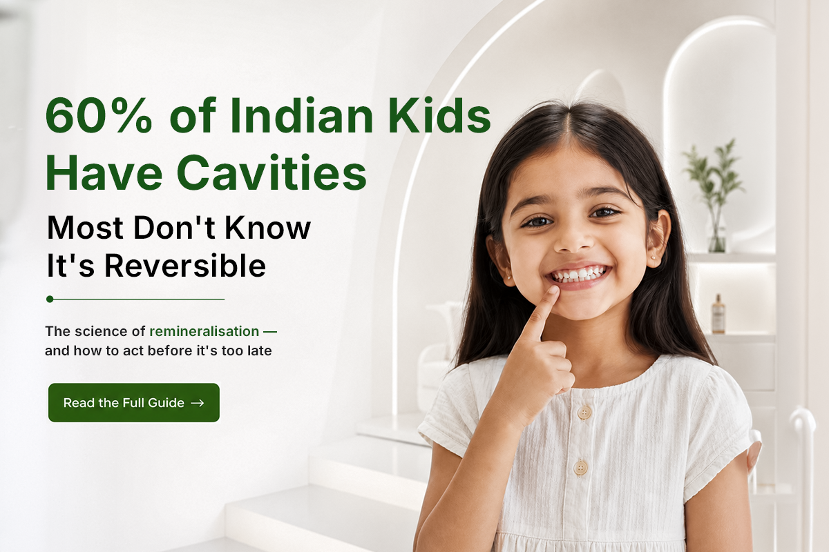 How to reverse the early stage tooth-decay naturally?