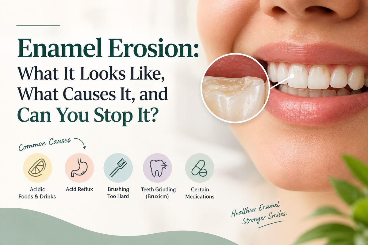 Enamel Erosion: What It Looks Like, What Causes It, and Can You Stop It