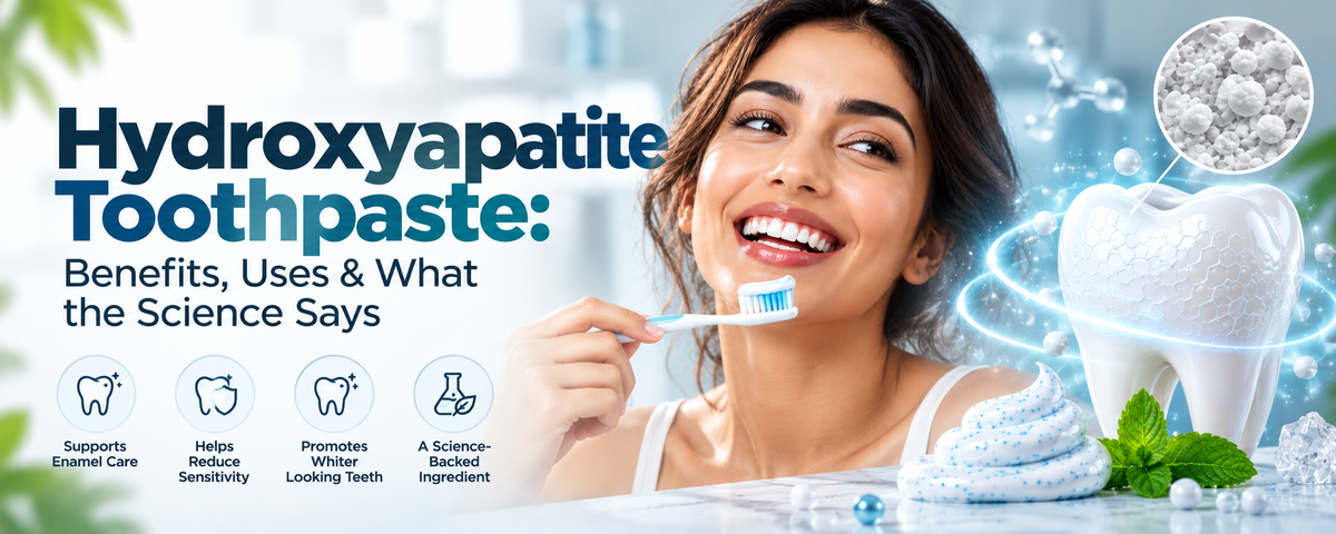 Hydroxyapatite Toothpaste: Benefits, Uses & What the Science Says
