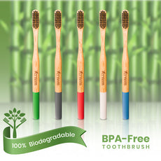 Phoenix Bamboo Charcoal Toothbrush (Pack of 3)