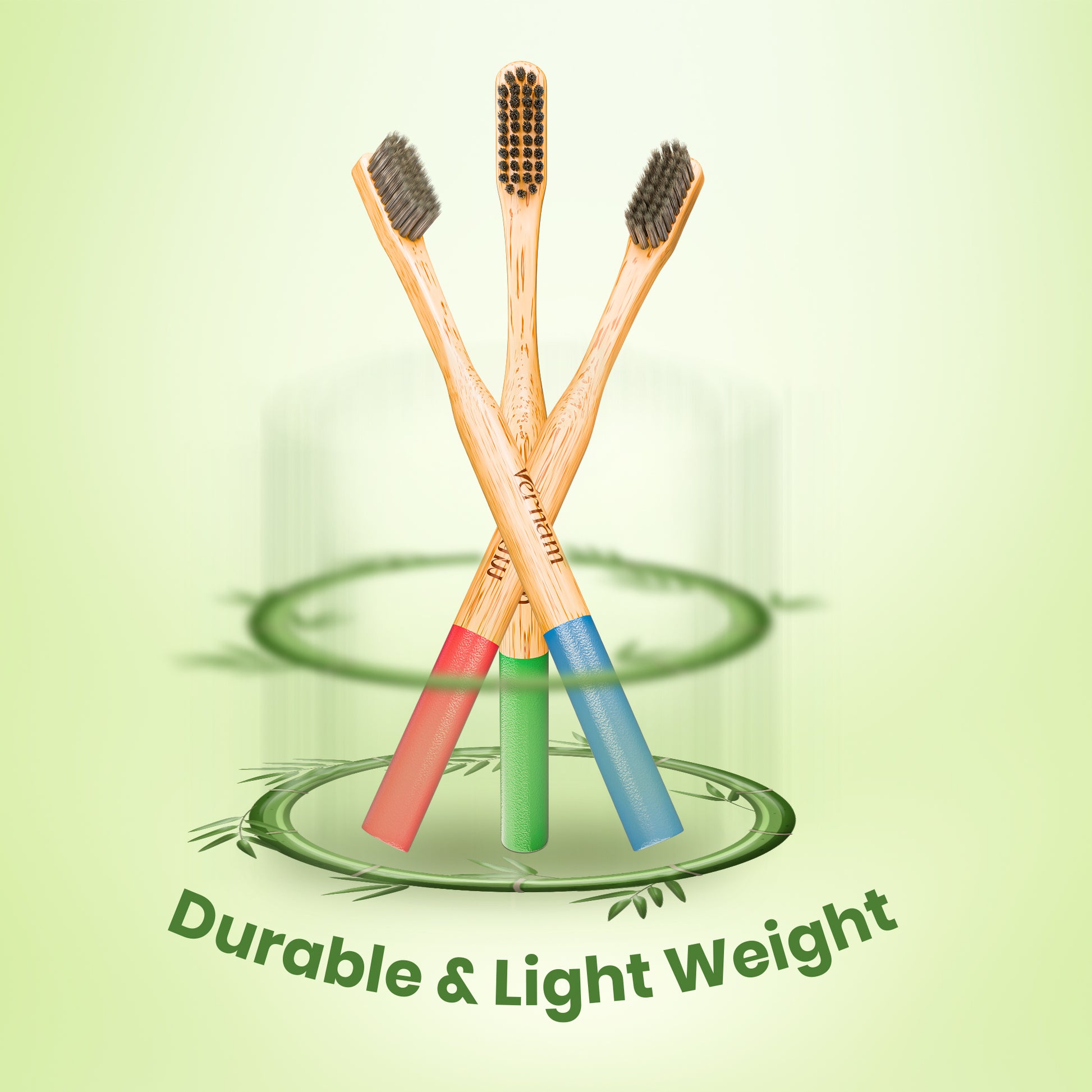 Phoenix Bamboo Charcoal Toothbrush (Pack of 3)