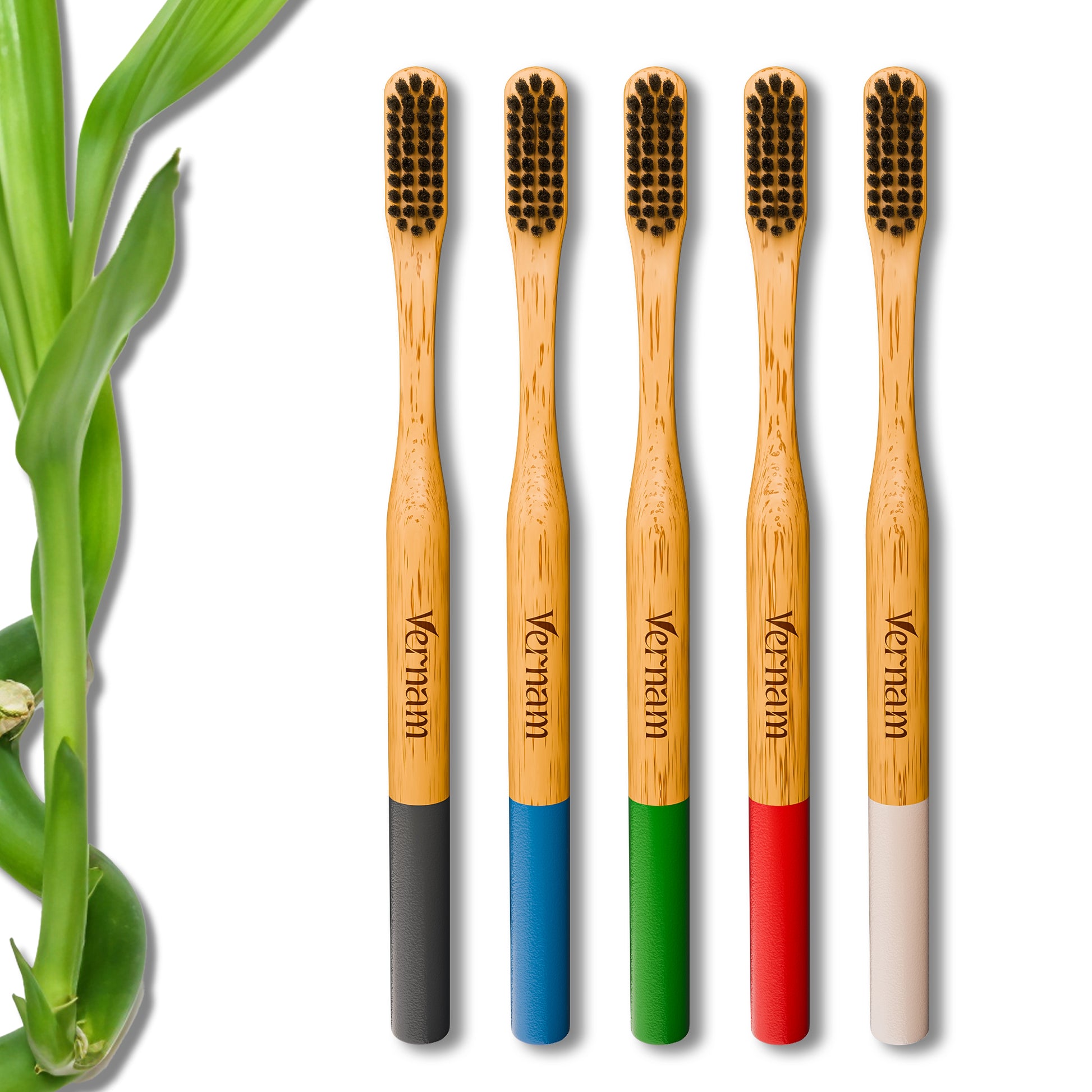 Phoenix Bamboo Charcoal Toothbrush (Pack of 3)