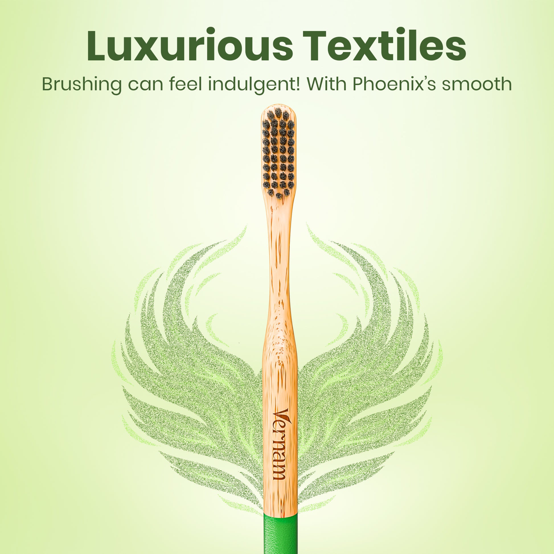 Phoenix Bamboo Charcoal Toothbrush (Pack of 3)