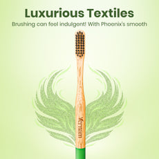 Phoenix Bamboo Charcoal Toothbrush (Pack of 3)