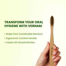 ORION Bamboo Charcoal Toothbrush (Pack of 3)
