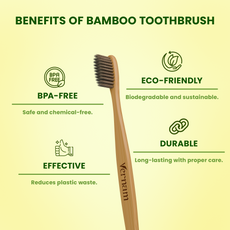 ORION Bamboo Charcoal Toothbrush (Pack of 3)