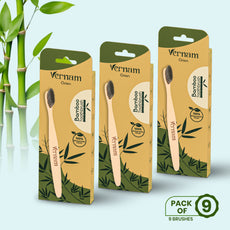 ORION Bamboo Charcoal Toothbrush (Pack of 3)