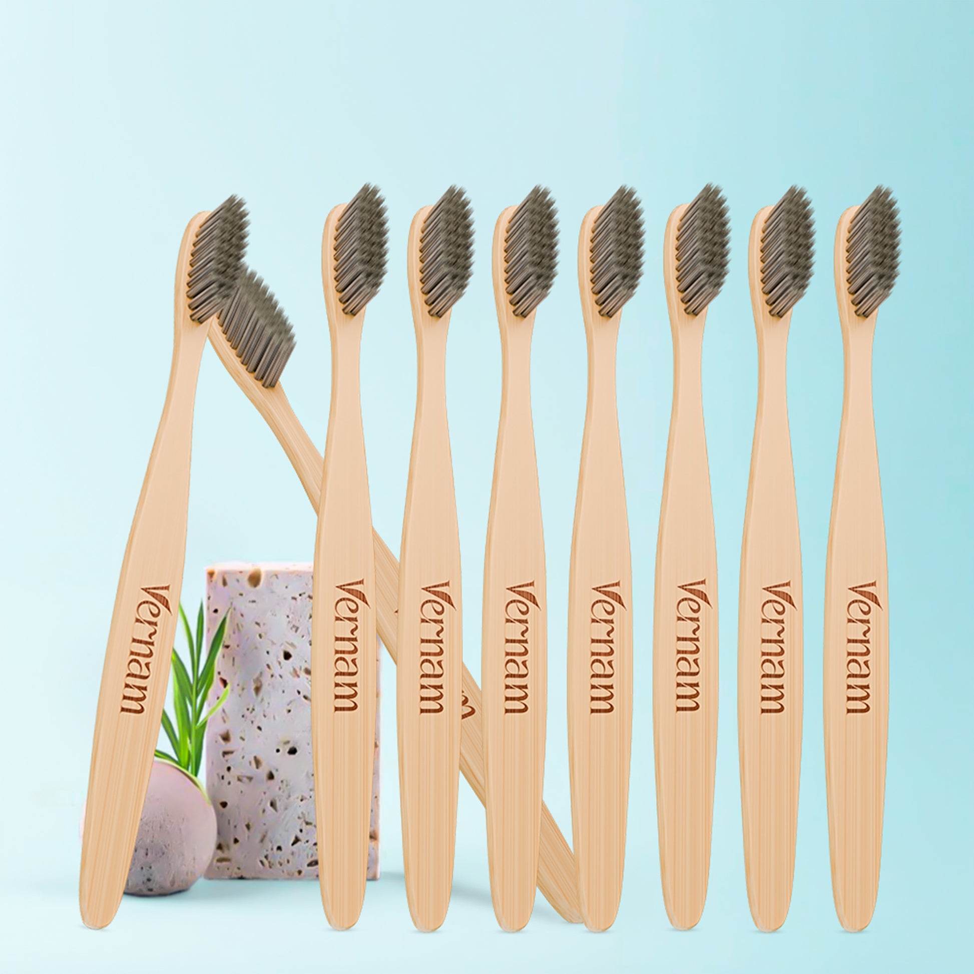 ORION Bamboo Charcoal Toothbrush (Pack of 3)